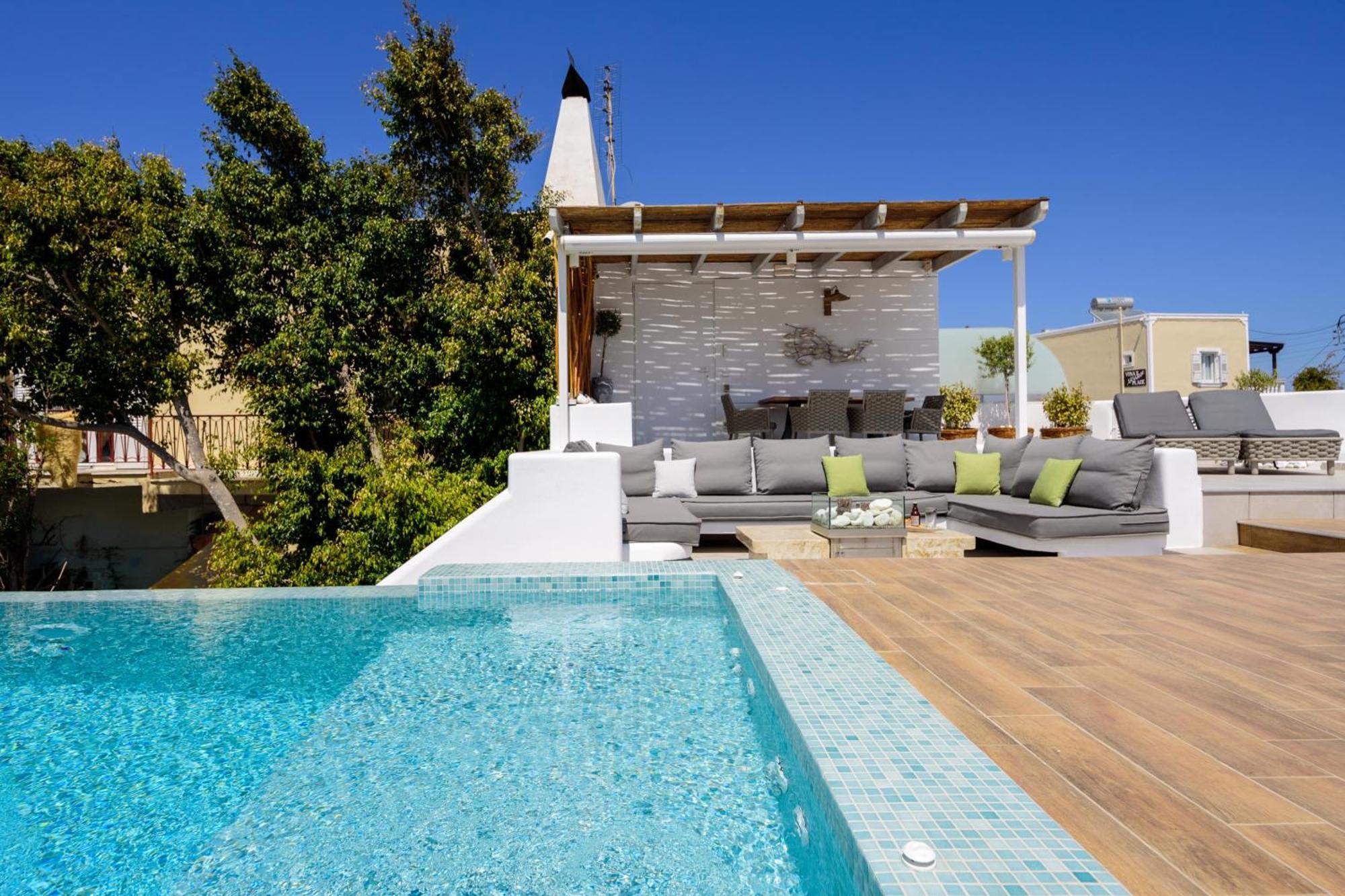 Secret Spot Luxury Villa Fira  Exterior photo