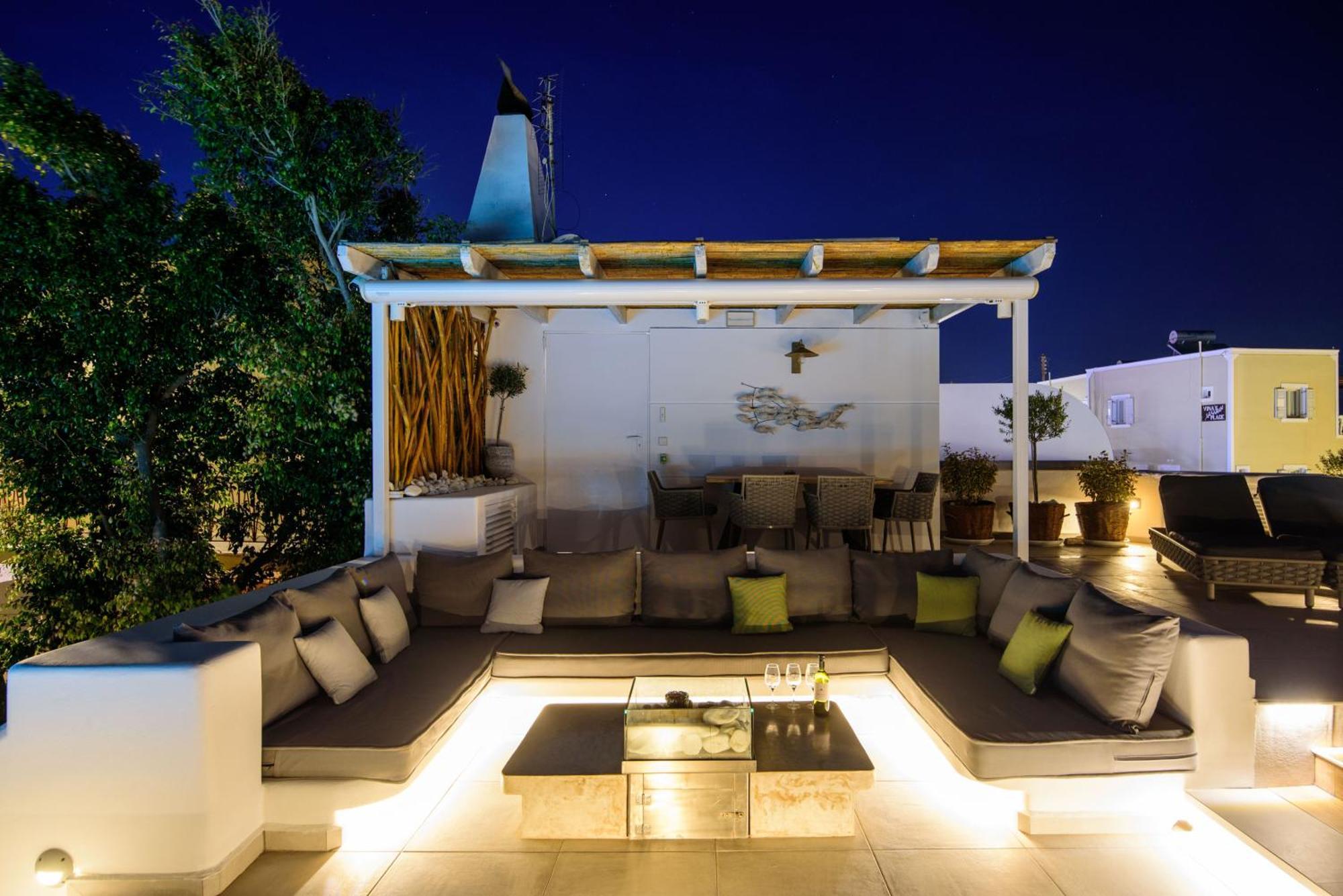 Secret Spot Luxury Villa Fira  Exterior photo